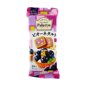 FUJIYA Pâtisser Pakeeza Kyoho Grape White Chocolate Cookies 8pcs - Japanese Snack, Premium Biscuit Treat