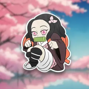 Nezuko Sticker Decor Decorative