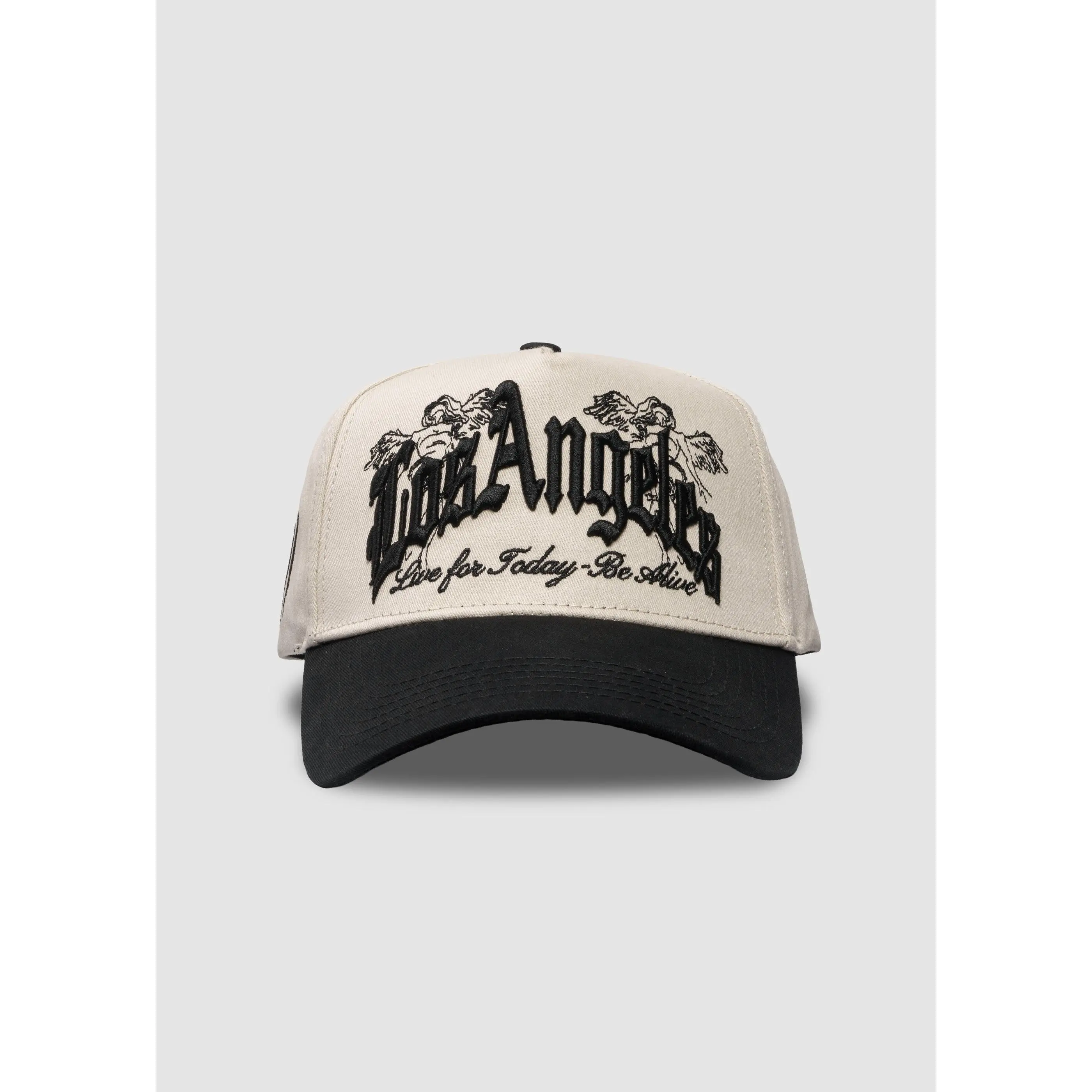 Hometown A-Frame Snapback // Natural