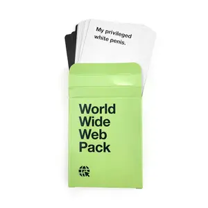 World Wide Web Pack Card Game, 1 Box Cards Against Humanity Mini Expansion Card Game, Funny Card Game for Adults, Party Game