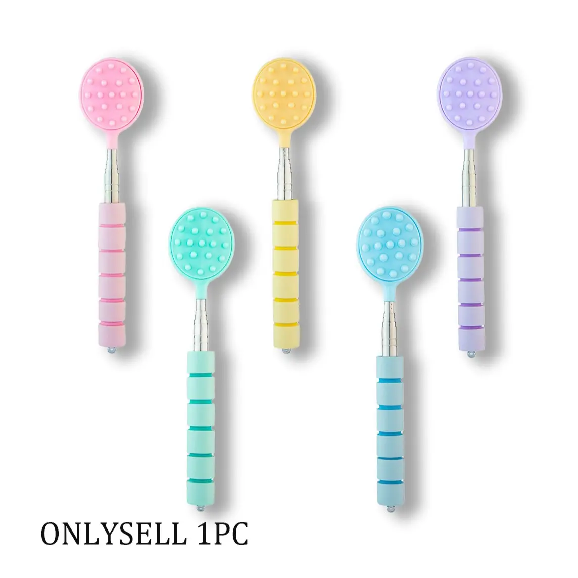 Stainless Steel Retractable Back Scratcher, Portable Itch Relief Tool for Seniors and Kids, Adjustable Length Design for Easy Use, Body Care, Backscratcher