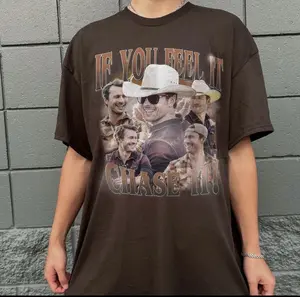 If you feel it chase it Glen Powell as Tyler Owens Twisters Shirt, Sweatshirt, Hoodie