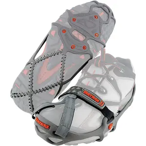 Yaktrax Run Winter Traction Cleats for Snow and Ice - Gray