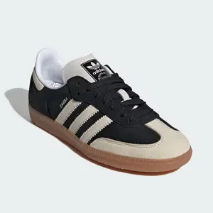 adidas Samba OG (Black/White) — Women's (IE5836) | Authentic Youth Footwear  Sneakers  Comfortable Walking  Trendy Style | Ideal Gift Choice  Casual Training  Everyday Wear