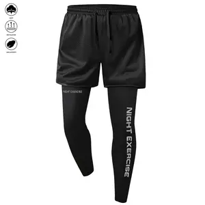 Men's Sports Running Gym Workout Long Pants Lightweight Quick Dry Hiking Pants