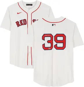 Marcelo Mayer Boston Red Sox Autographed White Nike Limited Jersey - Fanatics Authentic Certified