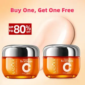 【Buy One, Get One Free】5X Vitamin C Face Cream 5 in 1 Active VC+ Hydrating Glowing Repairing Moisturizing Pore Care Korean Vitamin C Cream for Radiant Youthful Skin 50g