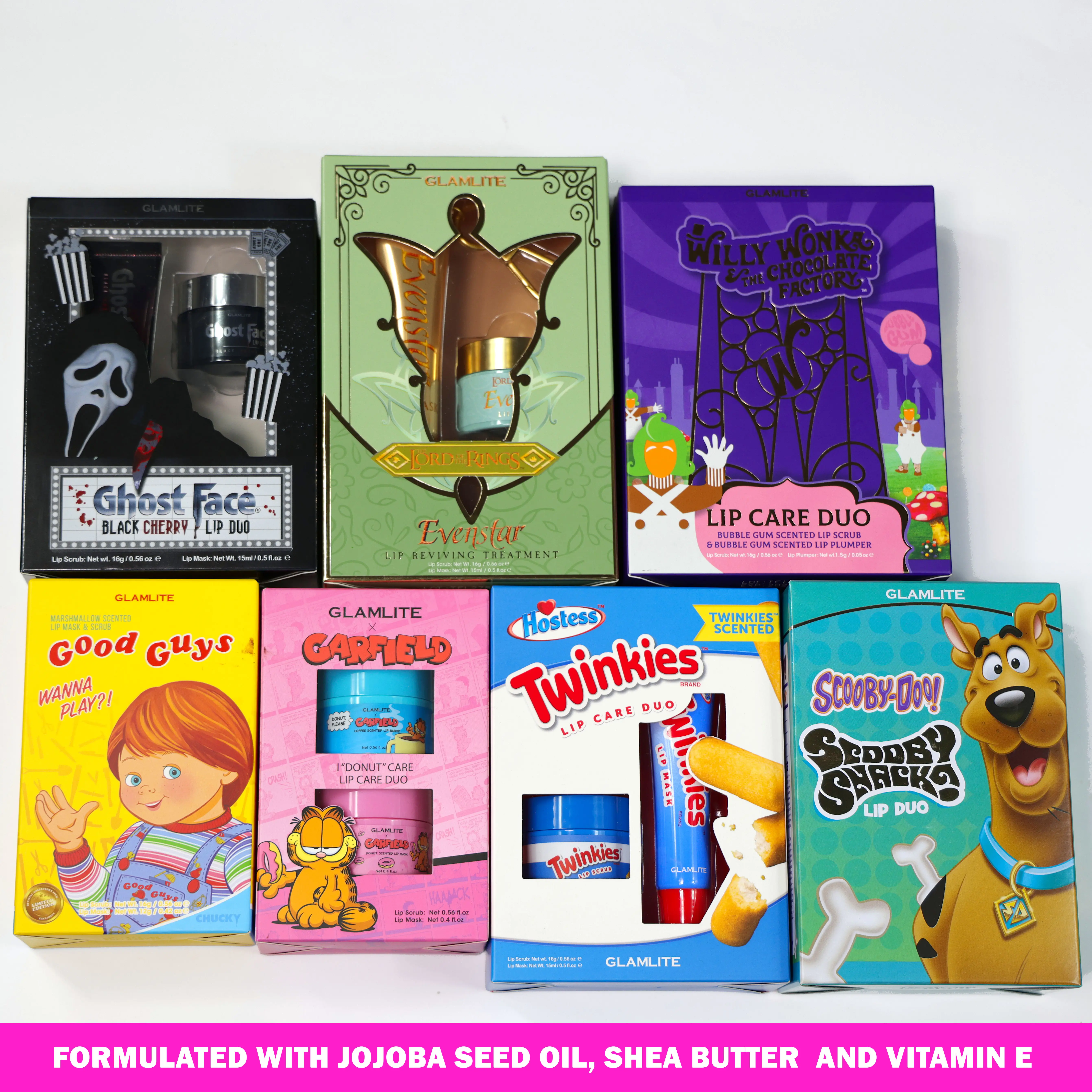 Glamlite MUST HAVE Lip Treatments - Lip Mask, Lip Scrub, Nourishing and Smooth