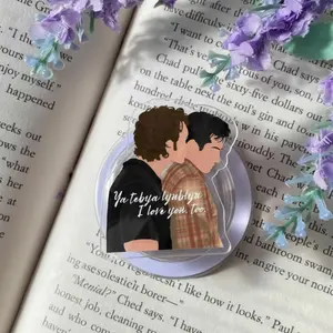 Heated Rivalry Inspired Hockey Phone Grip, Enemies to Lovers, Ilya & Shane Bookish Grip, Gift For Fans, Hockey Griptok pop socket sticky magnetic mount