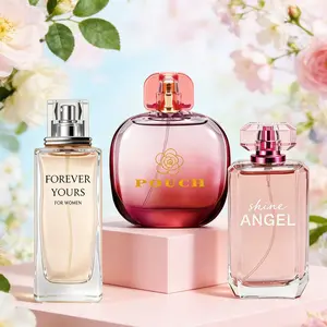 3PACK/10.1oz Women's Signature Perfume Collection | Quince Lychee Musk, Amber Berry Woods & Red Currant Rose Tonka | Refined Fragrance Trio for Her, Everyday Elegance, Versatile Scent Options