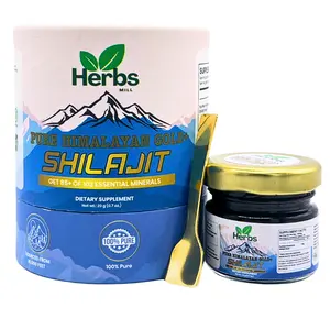 HerbsMill Himalayan Shilajit Resin | USA Lab-Tested for Purity | Natural Organic Ayurvedic Superfood | Supplement Fitness  Dietary Natural Healthcare