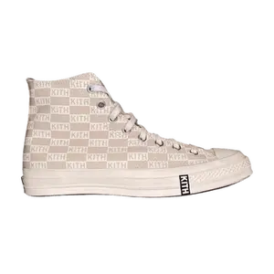 Kith x Converse Chuck 70 High 'Natural Monogram'