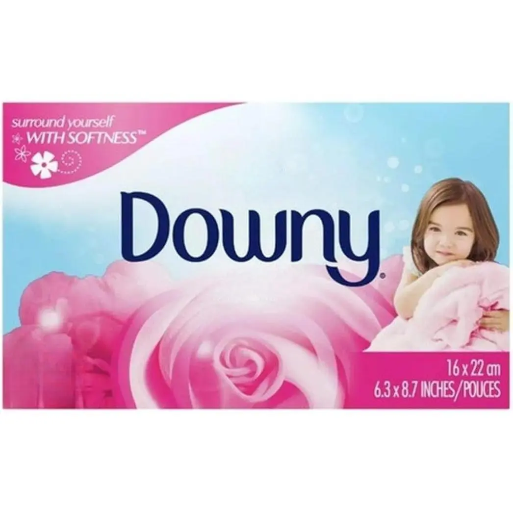 Downy Gentle Fabric Softener Dryer Sheets, April Fresh Floral Scent for Baby Laundry, Controls Static Cling for Lasting Softness, 120 Count, Sheet, Procter & Gamble, Contains 120 Sheets