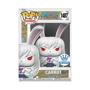 Funko Pop! One Piece - Carrot (Sulong) #1487 Exclusive (Sticker may vary) Collectible Figure Collector Set