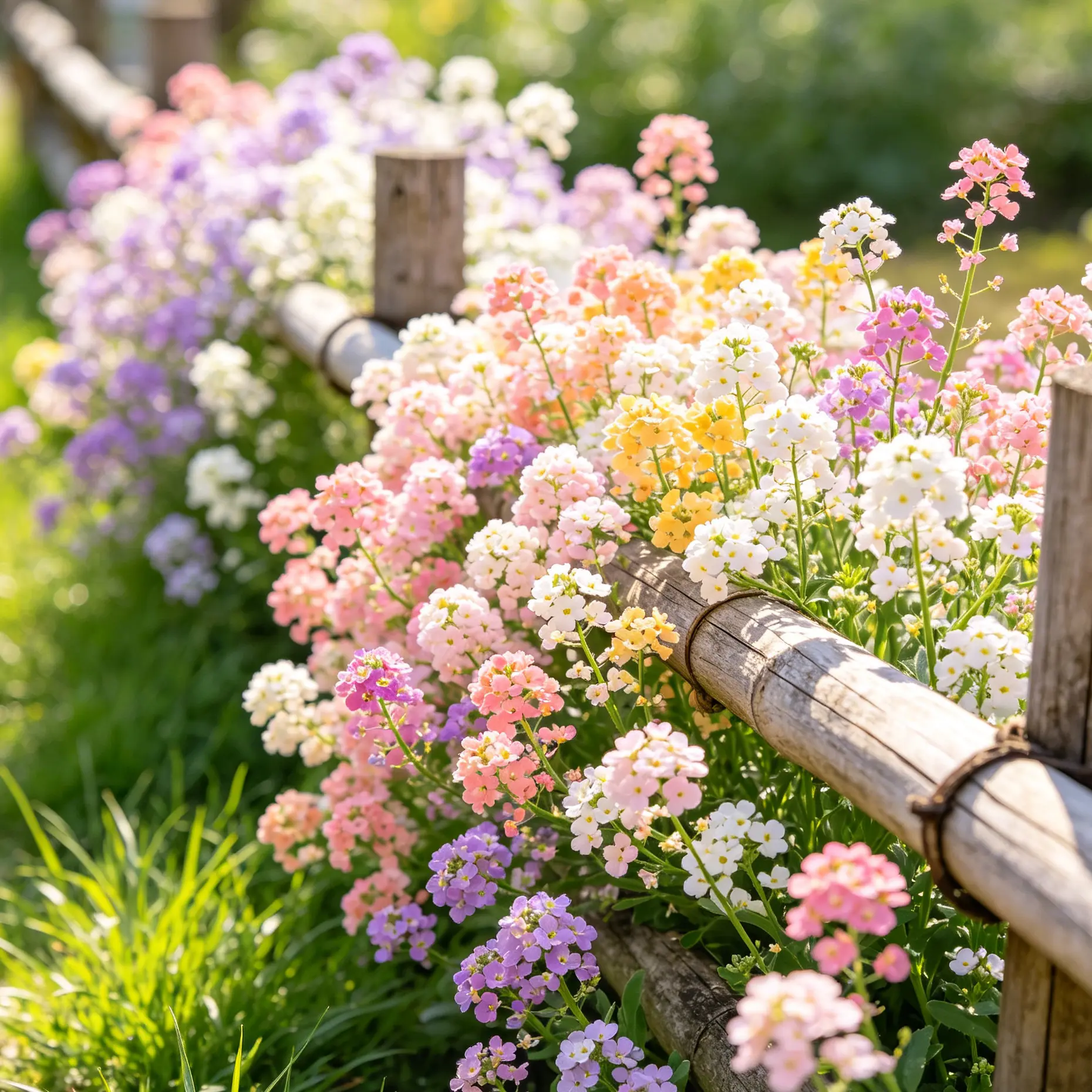 2000PCS Sweet Alyssum Seeds for Outdoor Planting | Perennial Flower Seeds with Delicate Fragrant Blooms, Easy to Grow, Suitable for Containers, Garden Borders, Flower Beds & Home Landscaping