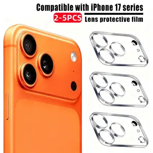 3 pcs Tempered Glass Camera Lens Protector for iPhone 17/Air/17 Pro Max/16/16e/15/14/13/12/11/15 Pro Max/Mini, Ultra HD, 9H Hardness, Anti-Scratch, Protective, Case Friendly, Easy to Install, No Affect on Night Shots