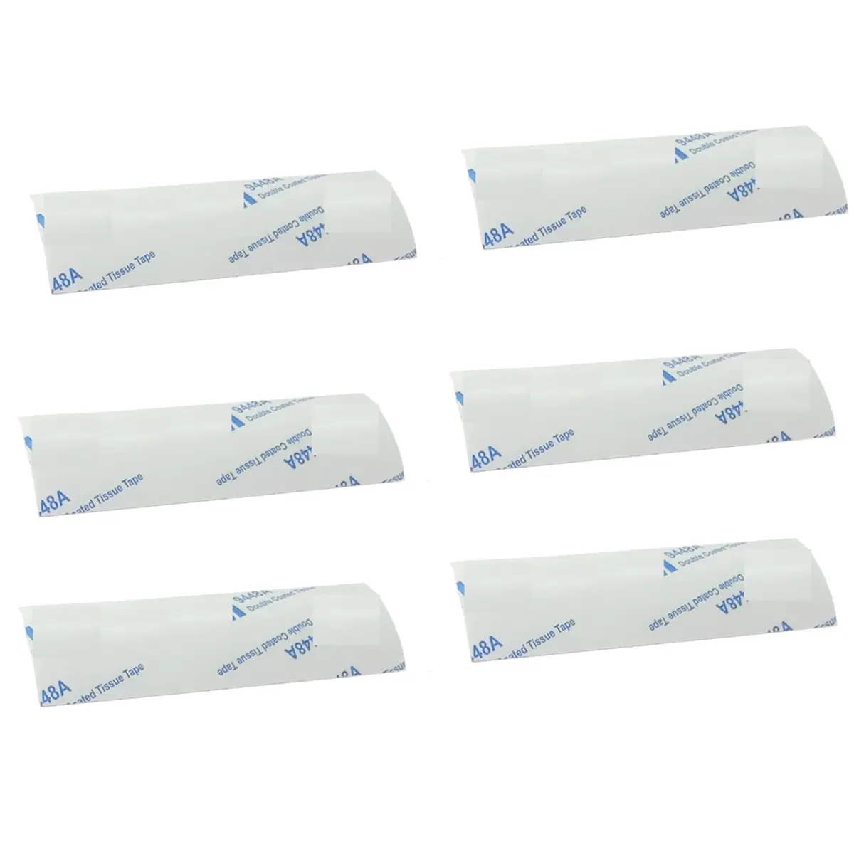 Horizontal Blinds Replacement Kit - 6 Sets of Plastic Horizontal Blinds Replacement Slats, Quick-Easy Repair Tabs, Super Sticky Adhesive Fixers, Advanced PVC Materials, Universally Compatible Household Appliance Parts