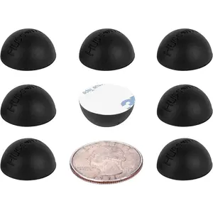 Speaker Isolation Pads - 8-Pack 0.75"    for Speakers, Subwoofers, Turntables - Non-Slip, Vibration Damping Pads with Adhesive - 20 Duro Anti-Vibration Mounts
