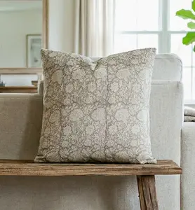 Sage Carnation Pillow