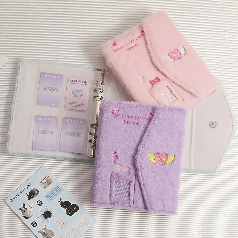 10-50pcs inner Pages Poka binder Poca Packaging Supplies A5 Plush Photocard Album Kpop Cards Collect Book Binding Machine 포카포장용품