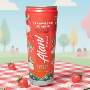 Alani Strawberry Sunrise Candle Made with Soy Wax for Aromatic Home Decor