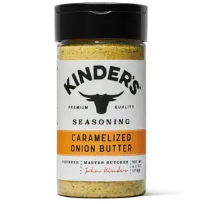 Kinder's Caramelized Onion Butter Seasoning, 6.2 oz Flavor Spice