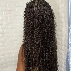 Born free bulk by Ali braiding hair boho braids deep wave 100% human curly bundles Loose Wave Human Hair for Braiding