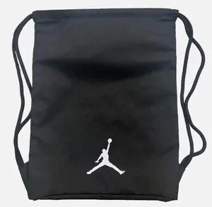 Nike Air Jordan Jumpman Drawstring Bag Backpack Black/White