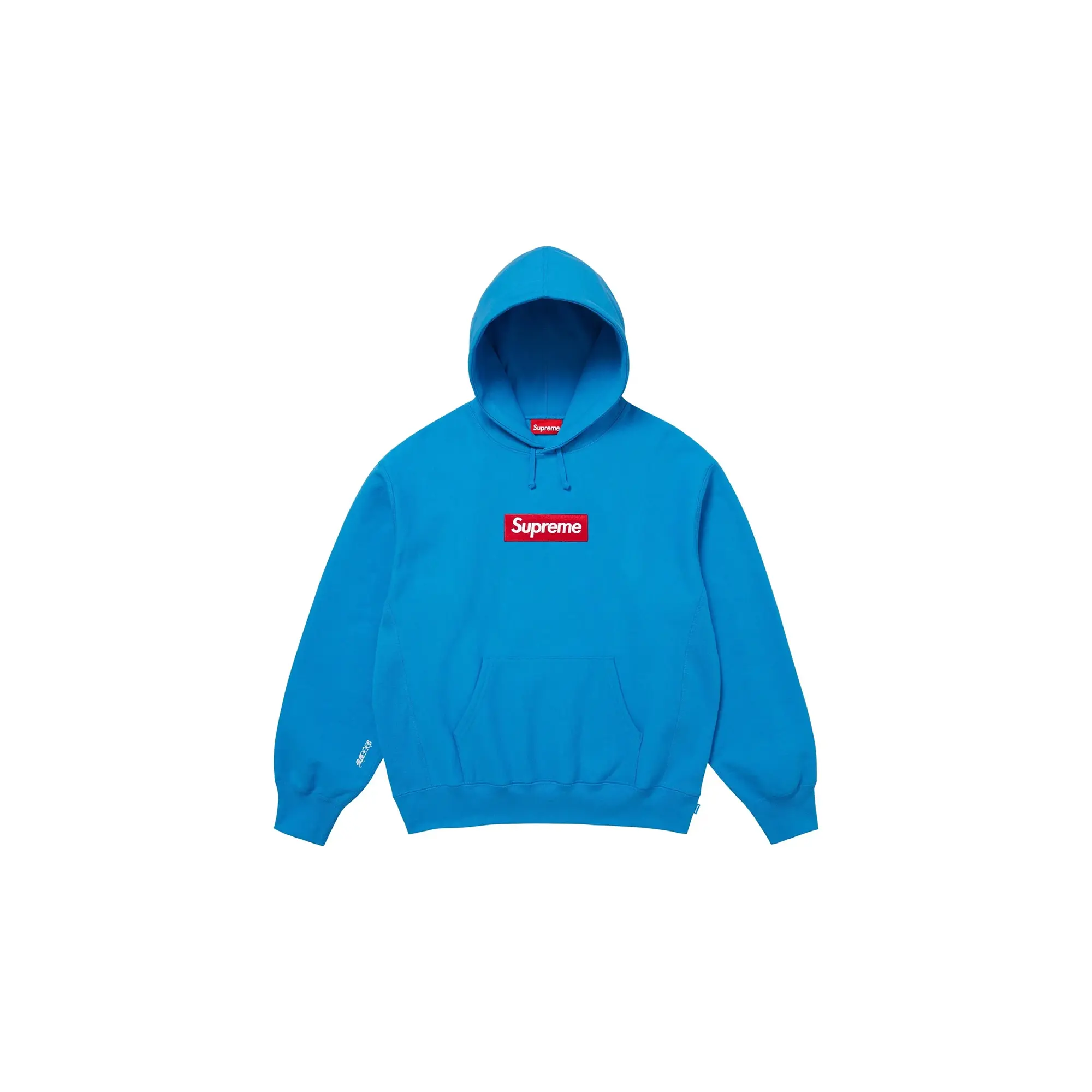 Box Logo Hooded Sweatshirt "FW25 - Cyan" SU26728