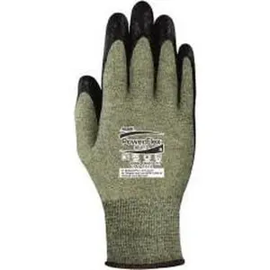 Ansell Size XL, Neoprene Coated Kevlar, Flame Resistant Gloves Kevlar Lined, 12 cal/Sq cm Max Arc Protection, ANSI S11.11, NFPA70E & CGSB 155.20-2000 80-813-10