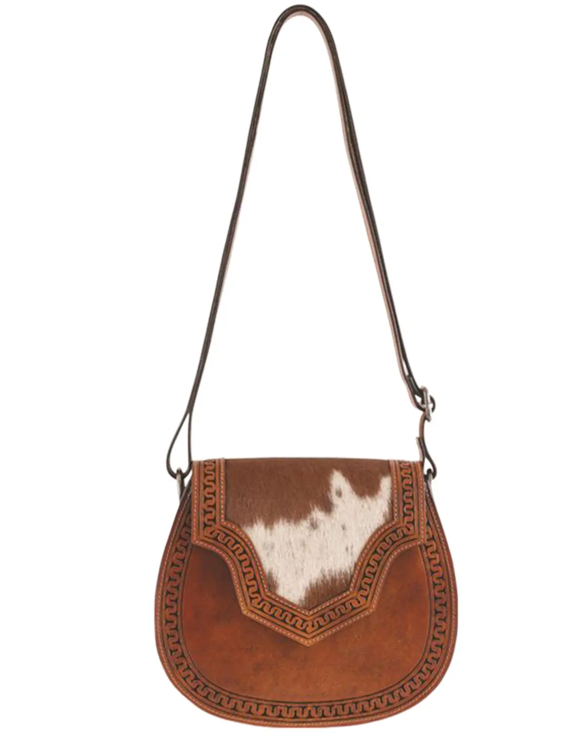 Justin Women's Women'S Serpentine Hairon Crossbody Bag - 2510250522