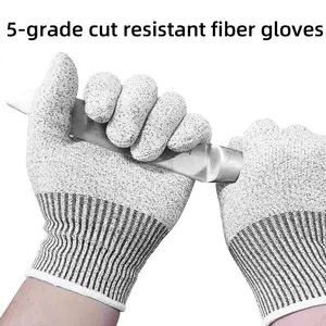 Anti cutting gloves,Cutting finger cots， food grade anti cutting gloves, suitable for kitchen, oyster shell peeling, fish fillet processing, woodworking carving, carpenter gloves, and gardening anti cutting gloves