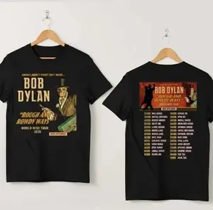 [Sale up to 40%], [Free Ship] Bob Dylan Rough And Rowdy Ways Tour 2026 Hoodie Or T shirt