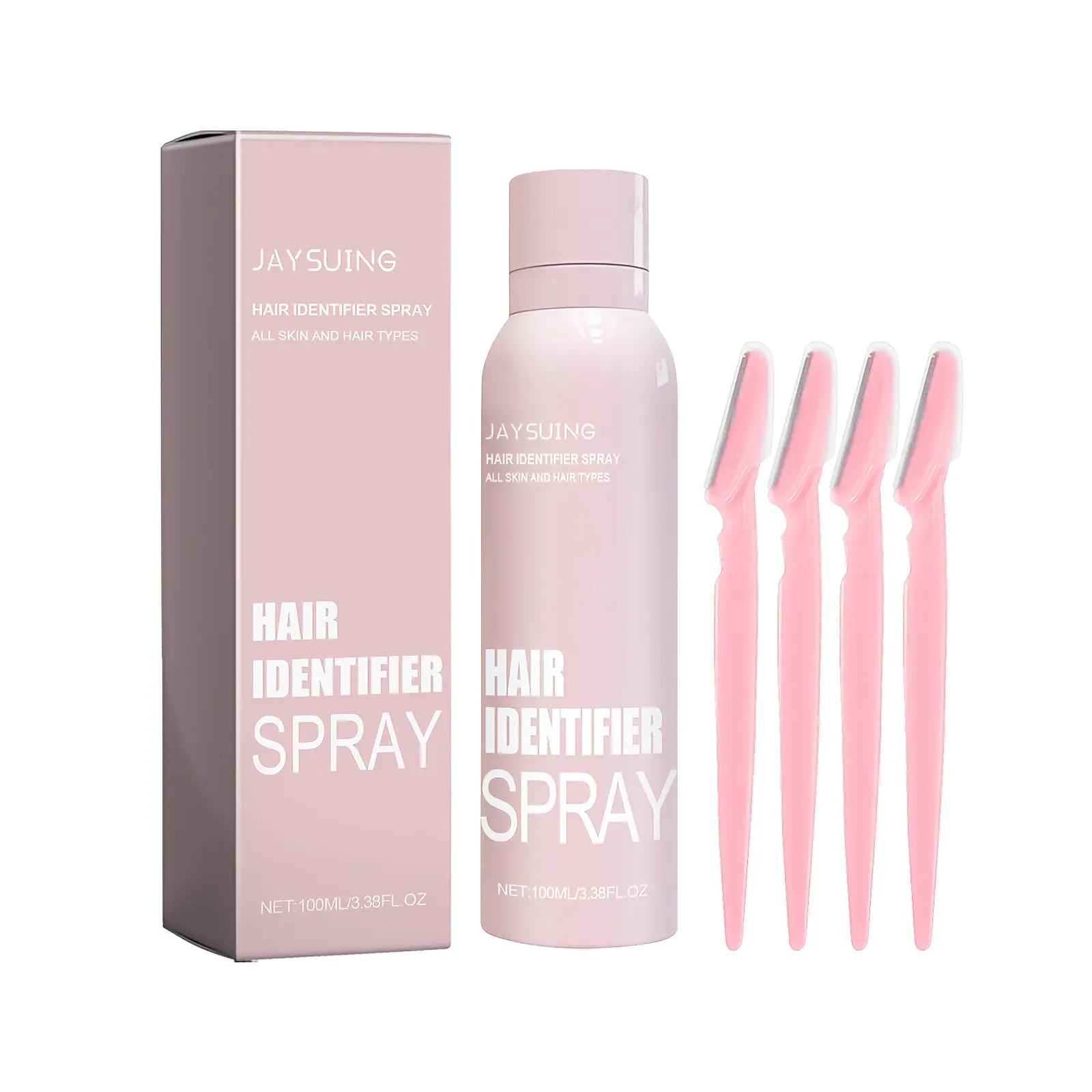 Jaysuing 100ML Boxed Facial Hair Removal Spray, Soothing Smooth Softening Formula, Gentle Exfoliating Cleansing Treatment for Summer Use#SummerWins #DealsForYouDays