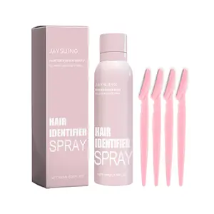Jaysuing Facial Hair Removal Spray 100ML Box, Softening & Cleansing Formula, Gentle Exfoliating Treatment