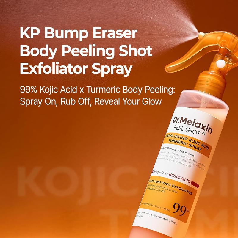 [Dr.Melaxin] Peel Shot Kojic Acid Turmeric Spray 200ml - Reveal Smooth, Radiant skin