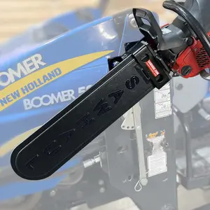 SawHaul Snap-Lok Rotating Mount for Tractors - Heavy-Duty UV-Protected Plastic Sheath with Weep Hole & Snap-Lok Base Mount Compatible with All Chainsaw Brands