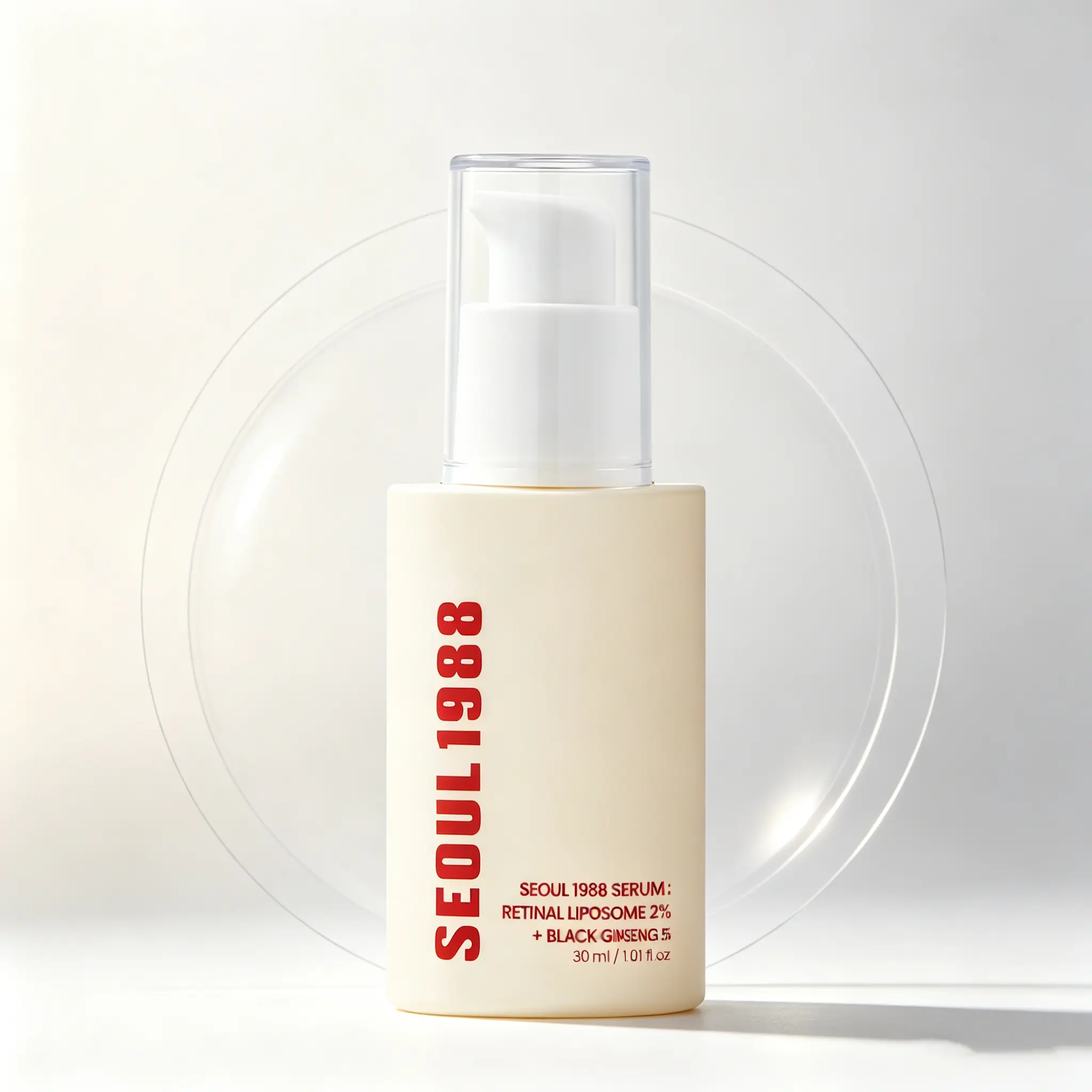 SEOUL 1988 2% Advanced Retinal Liposome Facial Serum, Gentle Korean Daily Skincare Essence for Anti-Aging, Wrinkle Smoothing, Pore Refining & Skin Renewal