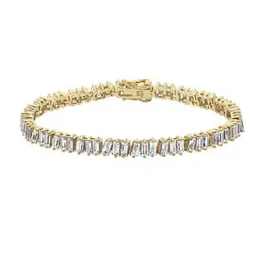 Radiance by Absolute™ Couture Baguette Cut Tennis Bracelet