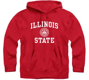 Illinois State University Heritage Hooded Sweatshirt (Red)