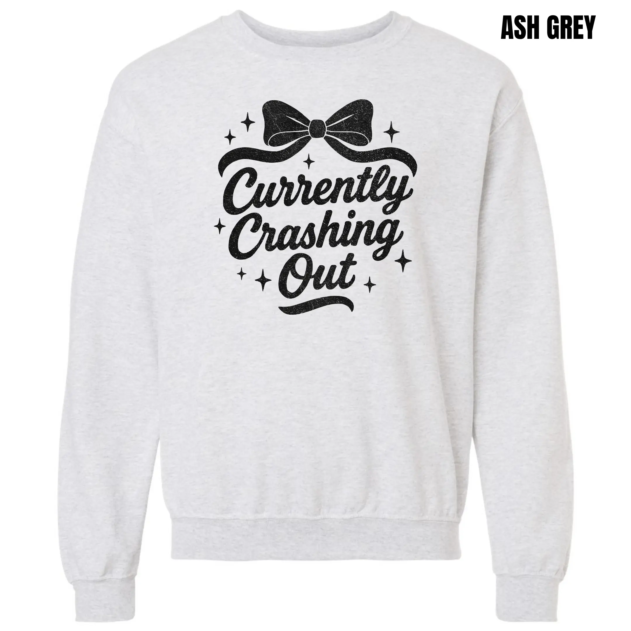 Crashing Out Black Sweatshirt 'NLB'