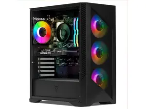 Yeyian Gaming Desktop PC Edge YPA-ED84F0C-56T1N AMD Ryzen 5 8400F 32GB DDR5 1TB SSD GeForce RTX 5060 Ti Windows 11 Home