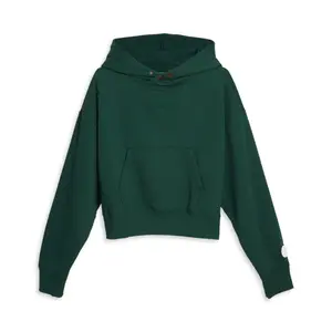 PUMA Womens X Trophy Hunting Hoodie Casual Outerwear Casual - Green