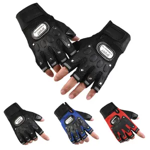 Men's thin breathable palm thickened bicycle fitness cycling sports locomotive motorcycle tactical gloves