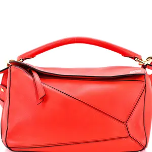 Pre-owned Loewe Leather Shoulder Bags Puzzle Bag Medium by Rebag