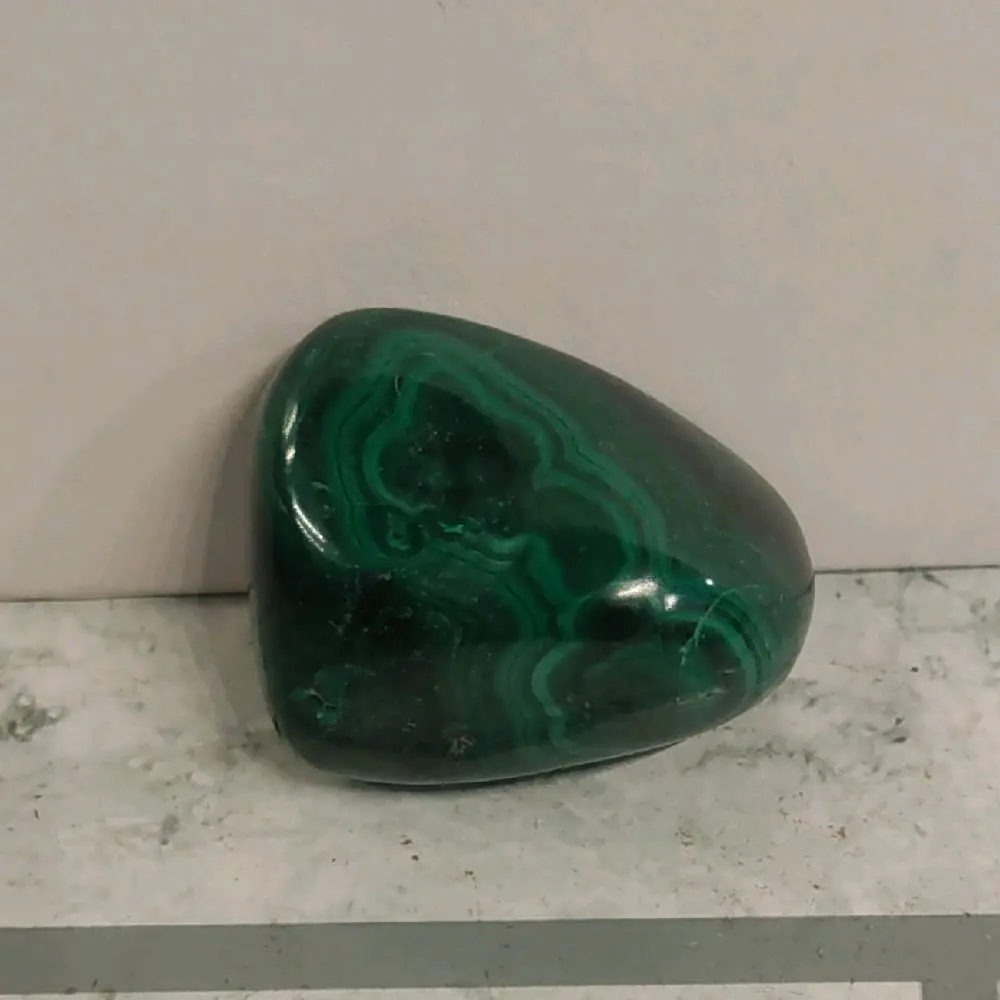 Genuine Malachite Tumbled Crystal Stone