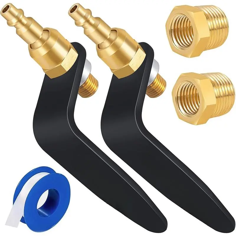 2 Set 1" Hook + 1/4"swivel fitting+3/8*1
