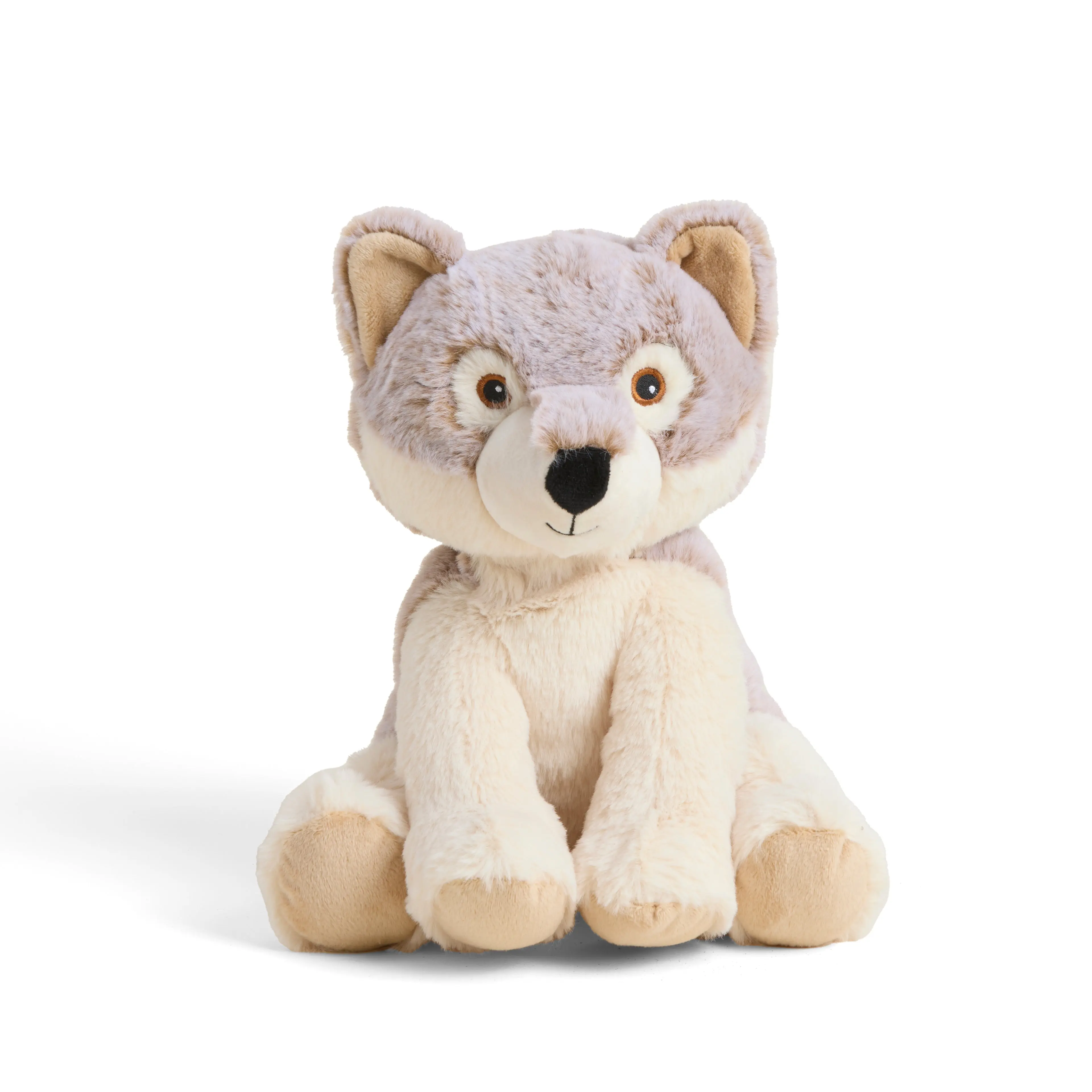 WOLF Warmies Cozy Plush Heatable Lavender Scented Stuffed Animal