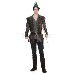 Music Legs 76646-M Charitable Robin Mens Costume - Medium - 5 Piece