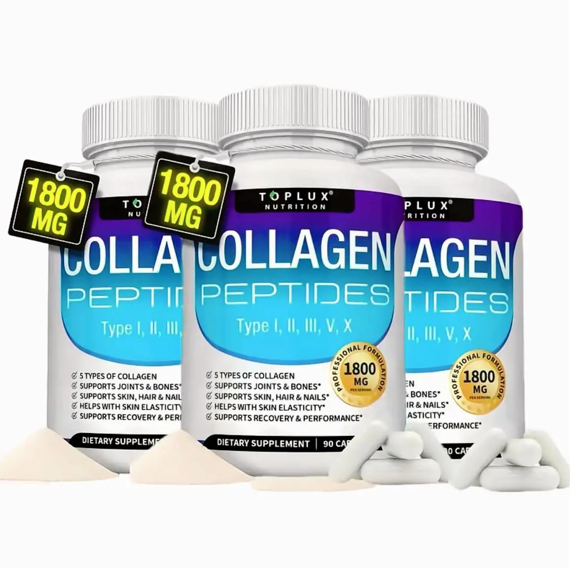 how to take collagen powder and glutathione together